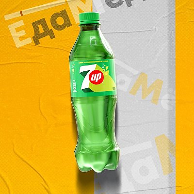 Заказать 7Up 0.5л, ЕдаМёд