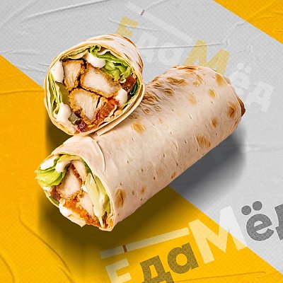 Заказать Цезарь-ролл, ЕдаМёд