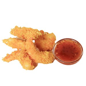 Креветки в темпуре, KOI fish