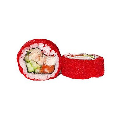 Заказать Калифорния с креветкой и лососем, KOI fish