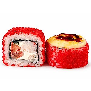 Запеченный ролл Монако, KOI fish