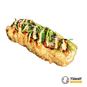 Ролл-Дог с тунцом и крабом, YummY