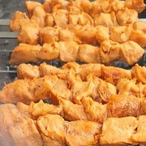 Шашлык куриный, Узбекская Чайхана