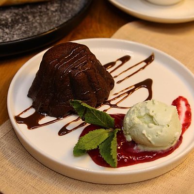 Заказать Малиновый фондан, ДраникЪ