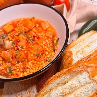 Заказать Чечевичный суп с копченой говядиной, ДраникЪ