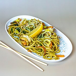 WOK лапша с креветкой, Токио