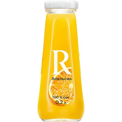 Заказать Сок Rich Апельсиновый 0.2л, Токио