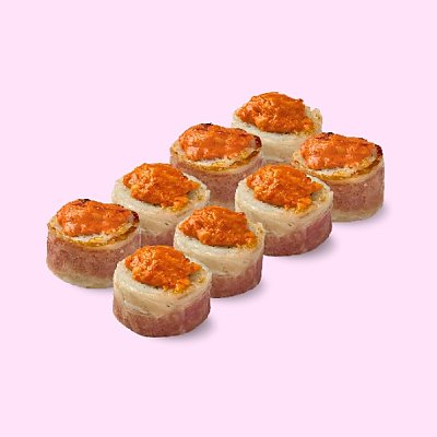 Заказать Ролл Запечённый с беконом, Ё Суши и Роллы - Минск