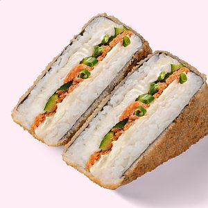 Ёнигири лосось терияки темпура, Ё Суши и Роллы - Гомель