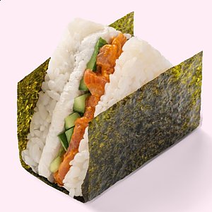 Ёнигири с лососем, Ё Суши и Роллы - Гомель