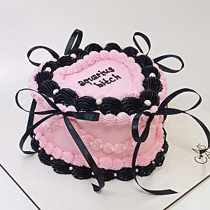 Торт Ламбет Сердце с бусинами, Ms Candy