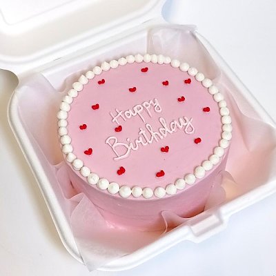 Заказать Бенто-торт Happy Birthday размер S, Ms Candy