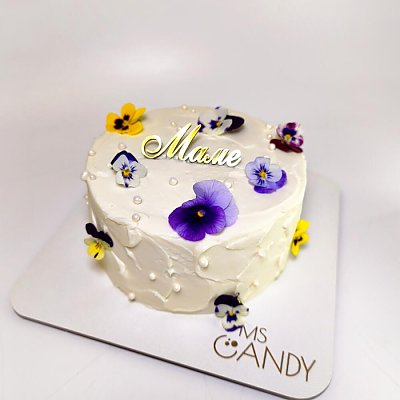 Заказать Бенто - торт Анютины глазки, Ms Candy