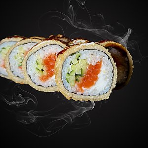 Ролл Темпура с лососем, SUSHI ART - Слоним