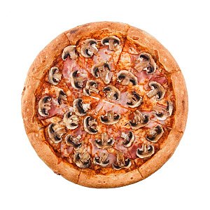 Пицца Бекон с грибами 31см, Go-Go Pizza