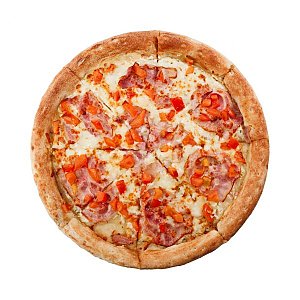 Пицца Чесночная с беконом 43см, Go-Go Pizza