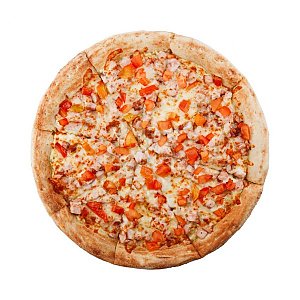 Пицца Чесночная с курицей 43см, Go-Go Pizza