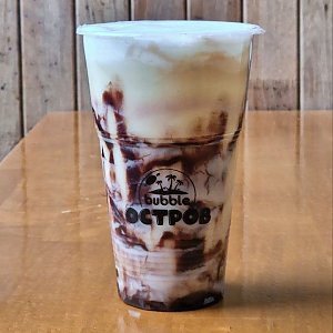 Молочный Bubble tea Роял-карамель, Bubble Остров
