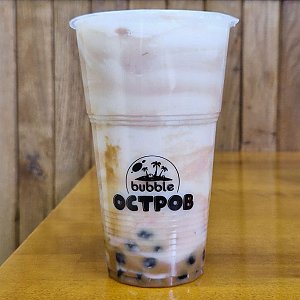 Молочный Bubble tea Банан-кокос, Bubble Остров