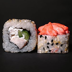 Ролл Запечённый с курицей, Ikigai Sushi