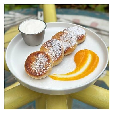 Заказать Сырники со сметаной и джемом, Тэмпл