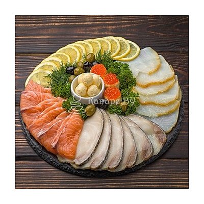 Заказать Лосось, масляная рыба, палтус, Kanape BY