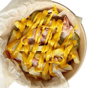 Ланч-бокс Фри с беконом и огурчиком, Это Пицца - Барановичи