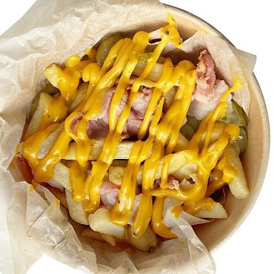 Заказать Ланч-бокс Фри с беконом и огурчиком, Это Пицца - Барановичи