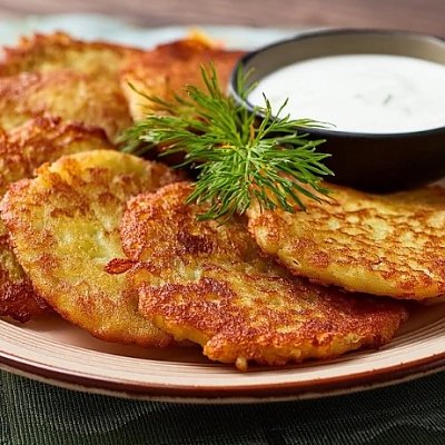 Заказать Драники со сметаной, Паприка