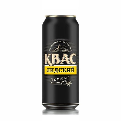 Заказать Квас Лидский темный 0.45л, Пищеблок №1