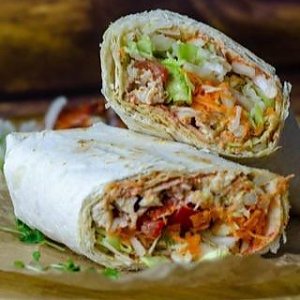 Шаурма с копченой курицей Пикантная, Диско-Бар Рим