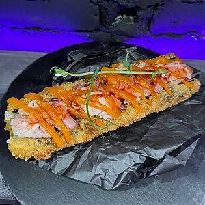 Ролл дог с опаленным беконом, Суши-бар Тяга