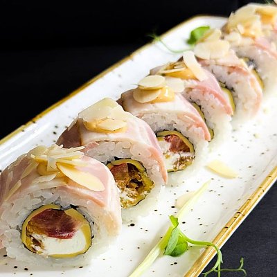 Заказать Ролл Чеддер-бекон, Суши-бар Тяга