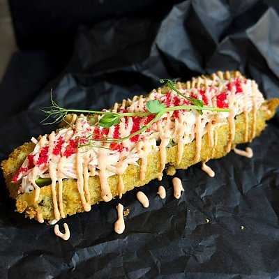 Заказать Ролл-дог со снежным крабом, Суши-бар Тяга