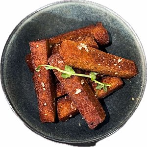 Гренки чесночные, Суши-бар Тяга