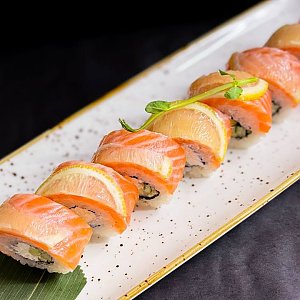 Ролл Фила с лимоном, Суши-бар Тяга