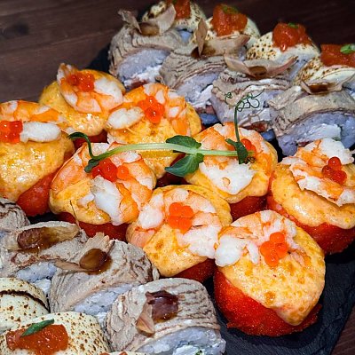 Заказать Сет Альфа, Суши-бар Тяга