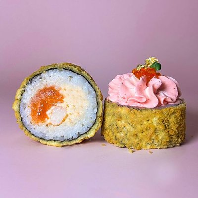 Заказать Ролл Темпура Спешл Лава (холодный), Суши-бар Тяга