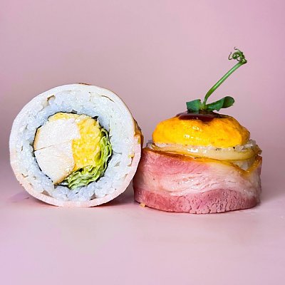 Заказать Ролл запеченный Амами, Суши-бар Тяга