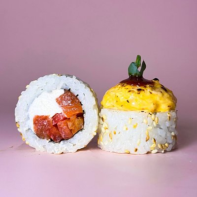 Заказать Ролл запеченный Гринц, Суши-бар Тяга