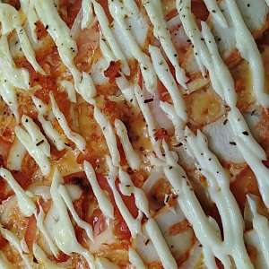 Пицца домашняя с курицей Большая, Пере Кус