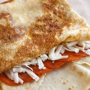 Блинчик с пепперони и сыром, Кафе на Проспекте