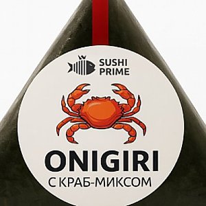 Онигири краб-микс, Суши Прайм - Брест