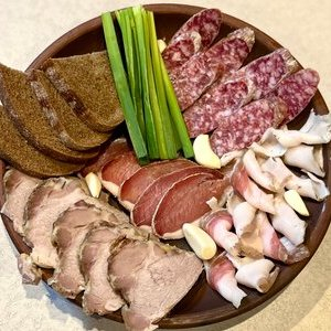 Тарелка мясная, Пельменная 1961