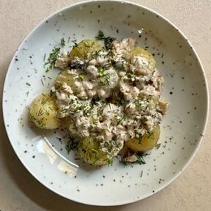 Клецки отварные в сливочном соусе с грудинкой и грибами, Пельменная 1961 - Брест