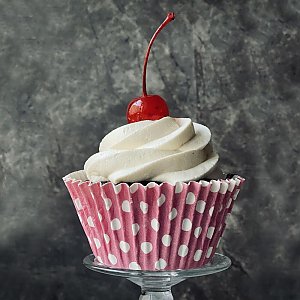 Капкейки шоколадные Вишенка, Маришкейк