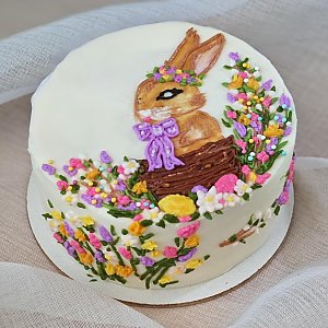 Бенто торт с зайчиком, Маришкейк