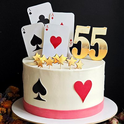 Заказать Торт с картами, Маришкейк