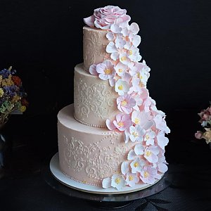 Торт с цветами, Маришкейк