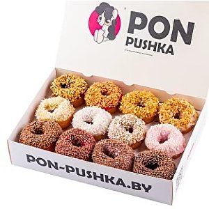 Бокс Глазированный с посыпкой M, PON-PUSHKA (на Сурганова) - Минск